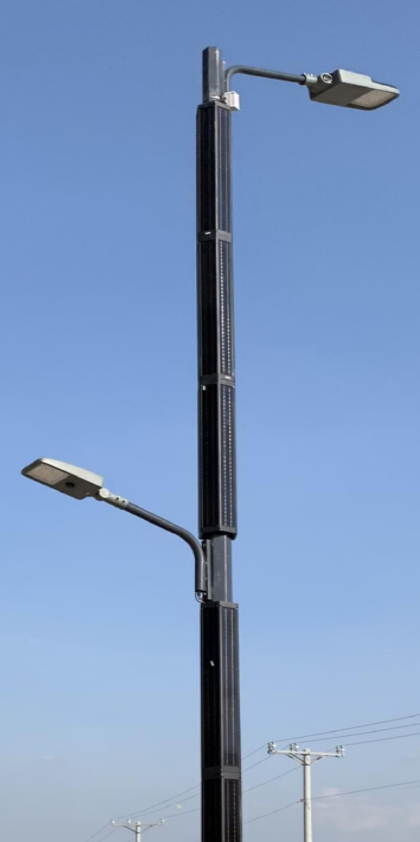 Solar Cylinder Street Light Post 20W