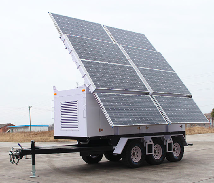 Mobile Power Solar Trailer