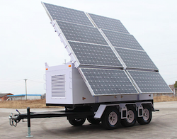 Mobile Power Solar Trailer