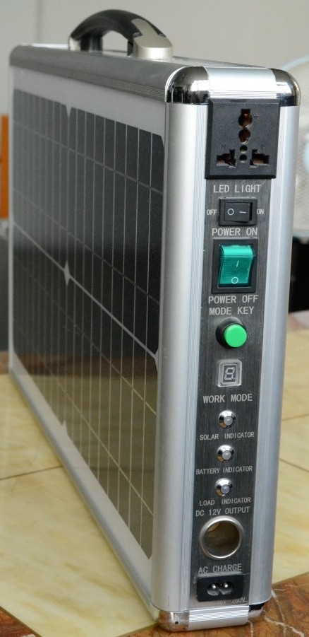 Portable Solar Power Generator System