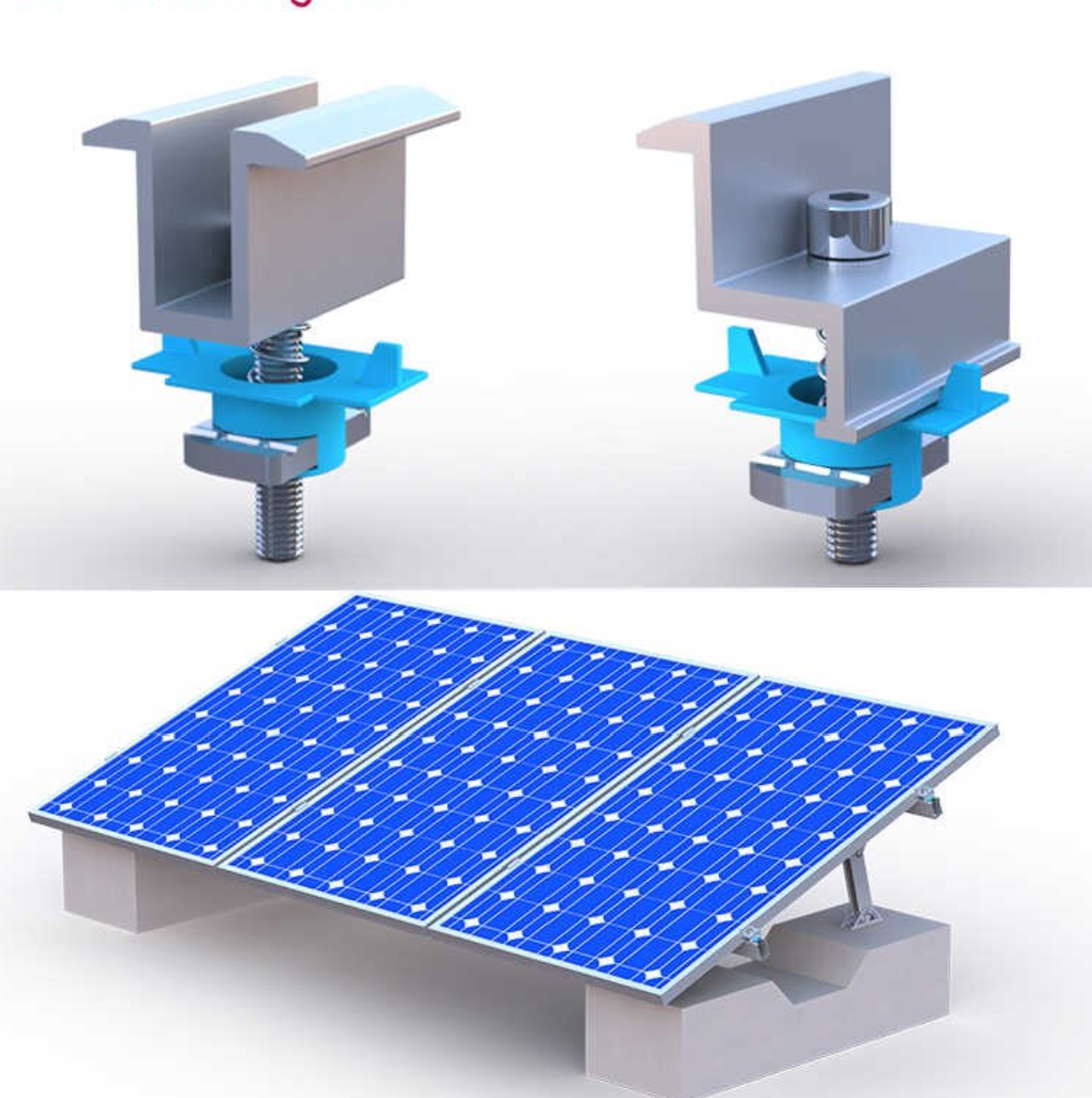Solar Modules Mounting Structures