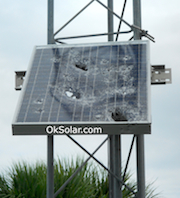 Ballistic Protection for Solar Modules